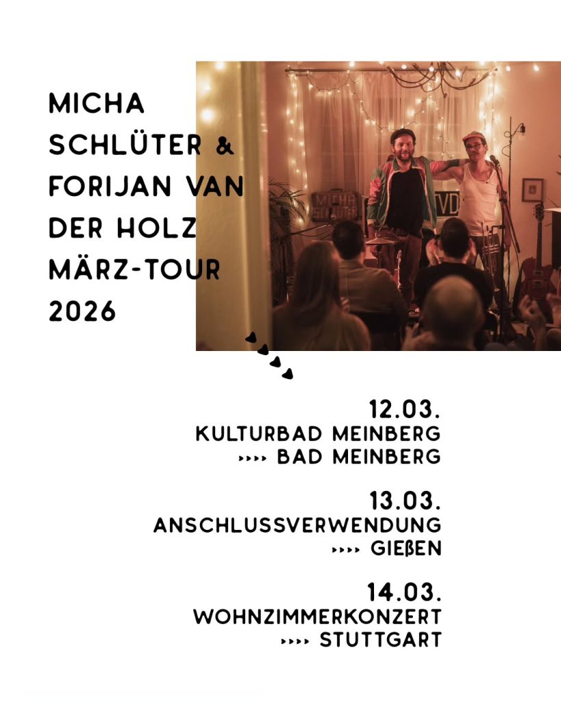 Tourplakat zur März-Tour 2026